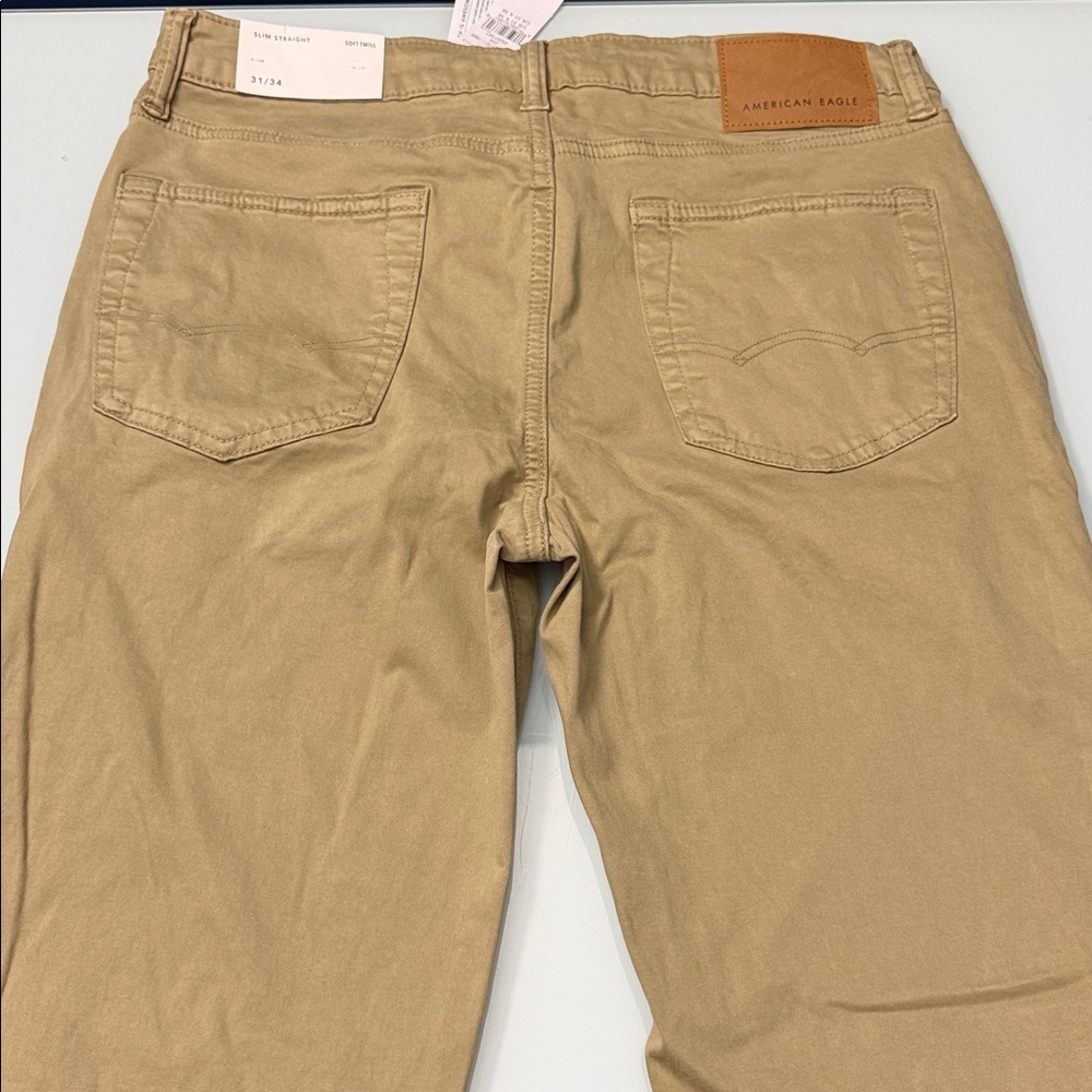 NWT American Eagle Soft Twill Khaki Pants - Picture 5 of 8